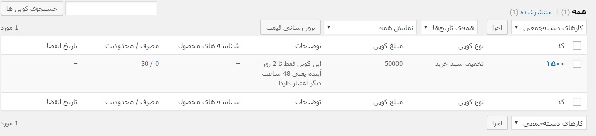 محدودیت مصرف