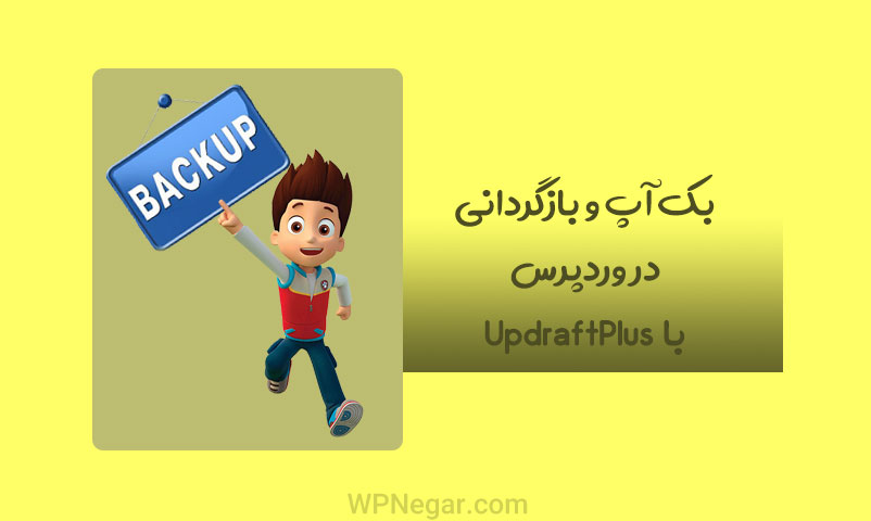 افزونه بک آپ